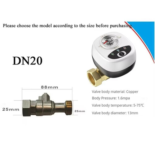 2X Zigbee  Valve Controller EWelink  Valve APP Remote Control IP65 Waterproof Water Valve Works for Alexa, DN20 2