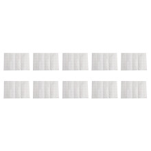 10X la Vis Auto-Adhésive de Placard D'Armoire Couvre Les Autocollants 54 en 1 Blanc
