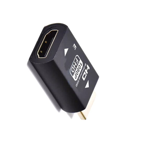 2X -Compatible Edid Emulator Passthrough Eliminated Adapter Work with   to HD Video Splitters 1080 1