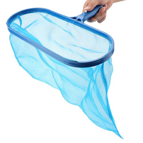 Professional Pool Leaf Skimmer Net with Fine Mesh Deep Bag for Fast Debris Removal