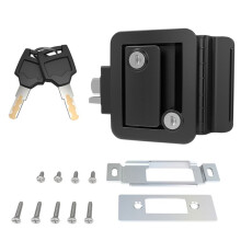 Substituição de Fechadura de Porta de RV Trava Antirroubo para Trailer de Viagem de RV Conjunto de Peças de Trava de RV Modificada