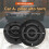 2X Auto A-Stijl Mid-Range Luidspreker 8Ω 15W HiFi Luidspreker Home DIY Audio HIFI Mid-Range Luidspreker 2
