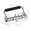 10Pcs 304 Stainless Steel Spring Handle Prop Box Tool Aluminum Box Handle Activity Handle Folding Industrial Handle 5