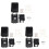 3X BL1830 with Li-Ion Power Tools Battery Case Replacement for  18V BL1840 BL1850 Plastic Shell 2