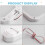 2X 12V-24V Dimmable Roof Dome Ceiling Spot Light Memory Function Slim Thin Interior Dome Lamp for RV Caravan Marine Boat 9