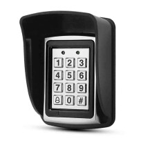 RFID Door Access Control with EM Card Reader Keypad, Waterproof Cover, Dual Authentication