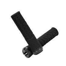 1Pair Rubber Bicycles Handlebar Grips Soft Shock-Black