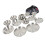 Rustproof Stainless Steel 12Pieces Camping-12piece dinner plat 1