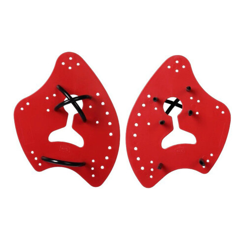 Comfortable Swimming Hand Paddles High Performances Hand-Red S