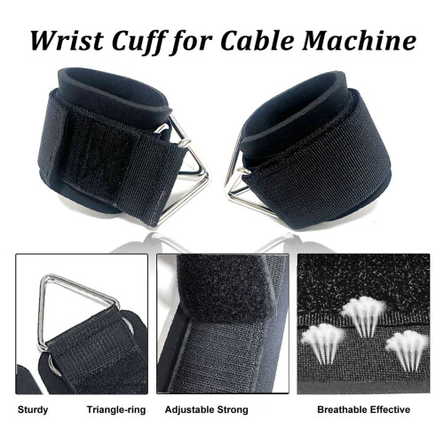 Fitness Accessory With D Rings And Triangle-Silver T Buckle 1