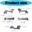 Support d'extension de batterie, texture en-Pince rotative 4