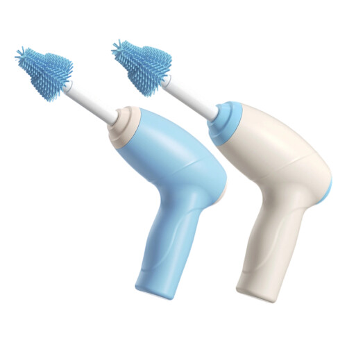 Quiet Electric Scrubber Electric Cleaning Machine-light blue 1