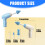 Quiet Electric Scrubber Electric Cleaning Machine-light blue 4
