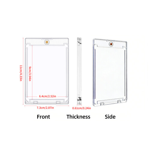 15pcs Thick Magnetic Card Protectors With Sun Resistance Feature 2