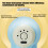 Quiet Electric Scrubber Electric Cleaning Machine-light blue 5
