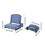 Strong Folding Stadium Chair with Waterproof Oxford Cloth-grape 3
