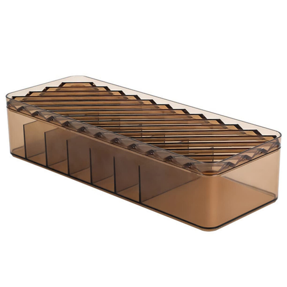 Cable Management Box For Desk, Dustproof Lid Cord Organizer Box, Cable Clutter Hider And Stable Base 9330225819387