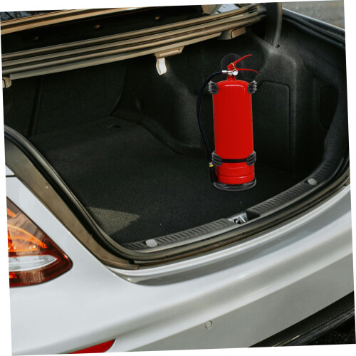 Fire Extinguisher Mount Bracket 4pcs Durable Construction Secure Retention for Car and Wall Use 1