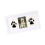 Pet Feet Print Frame Set Including Safe Soft Clay And-White 1
