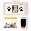 Pet Feet Print Frame Set Including Safe Soft Clay And-White 3