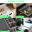 (Pack of 1) Simple Stove Difference Protect for Kitchen-Black 2