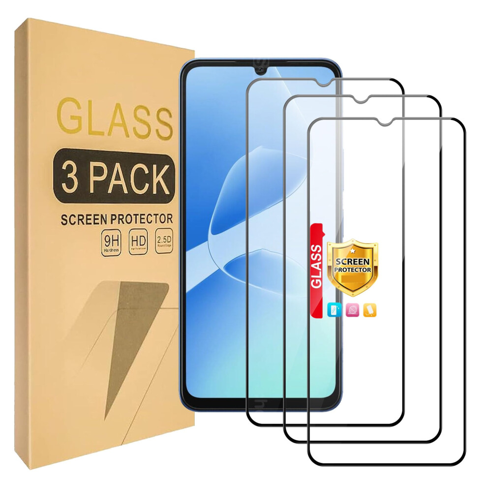 Screen Protector For Huawei Nova Y60 3 Pack Tempered Glass 9H Hardness Anti Scratch Hd Clear Case Friendly 9073542726234