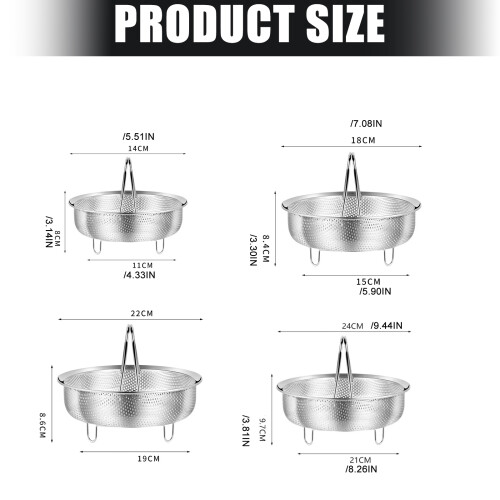 Food Safe 304 Steel Multipurpose Steamer Quick Heating Base-3 2