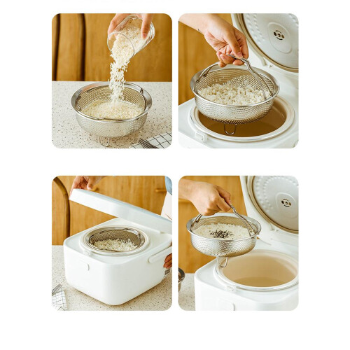 Multipurpose 304 Nonrust Steel Stackable Steamer For-1 2