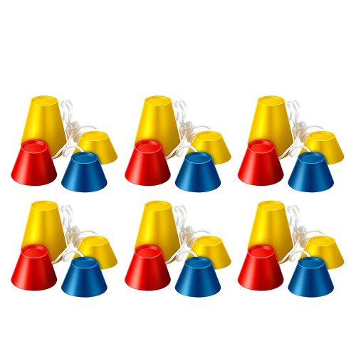 6Sets Winter  Tees  Practice Tee Holder with 4 Different Heights for Frosty Days  Practice Training