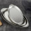 Oval Serving Platter Rusts Resistant Stainless Steel With-M 7