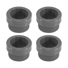 4Pcs Pool Umbrella Stabilizer Adapter Threaded Adapter Sleeves Pool Umbrella Stable Adapter Umbrella Holder