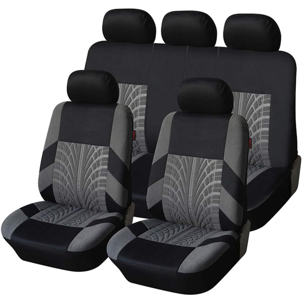 Car Seat Covers For Kia Sportage 20182023 Full Set With Full Surround Protection And Breathable Comfort Grey 9330225022022