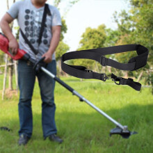 2PCS Shoulder Strap Nylon Padded Belt Shoulder Strap Harness for Lawn Mowers Garden Tool Accessories Black