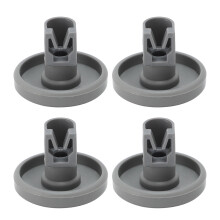 Dishwasher Wheel Kit, Flexible PP Impact Withstand Heavy Load Dishwasher Wheels Environmental Protecting For Kitchen