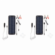 2X12V30W przenośny panel słoneczny do samochodu, łodzi, ładowarki akumulatorów słonecznych do ciągnika, łodzi, kampera