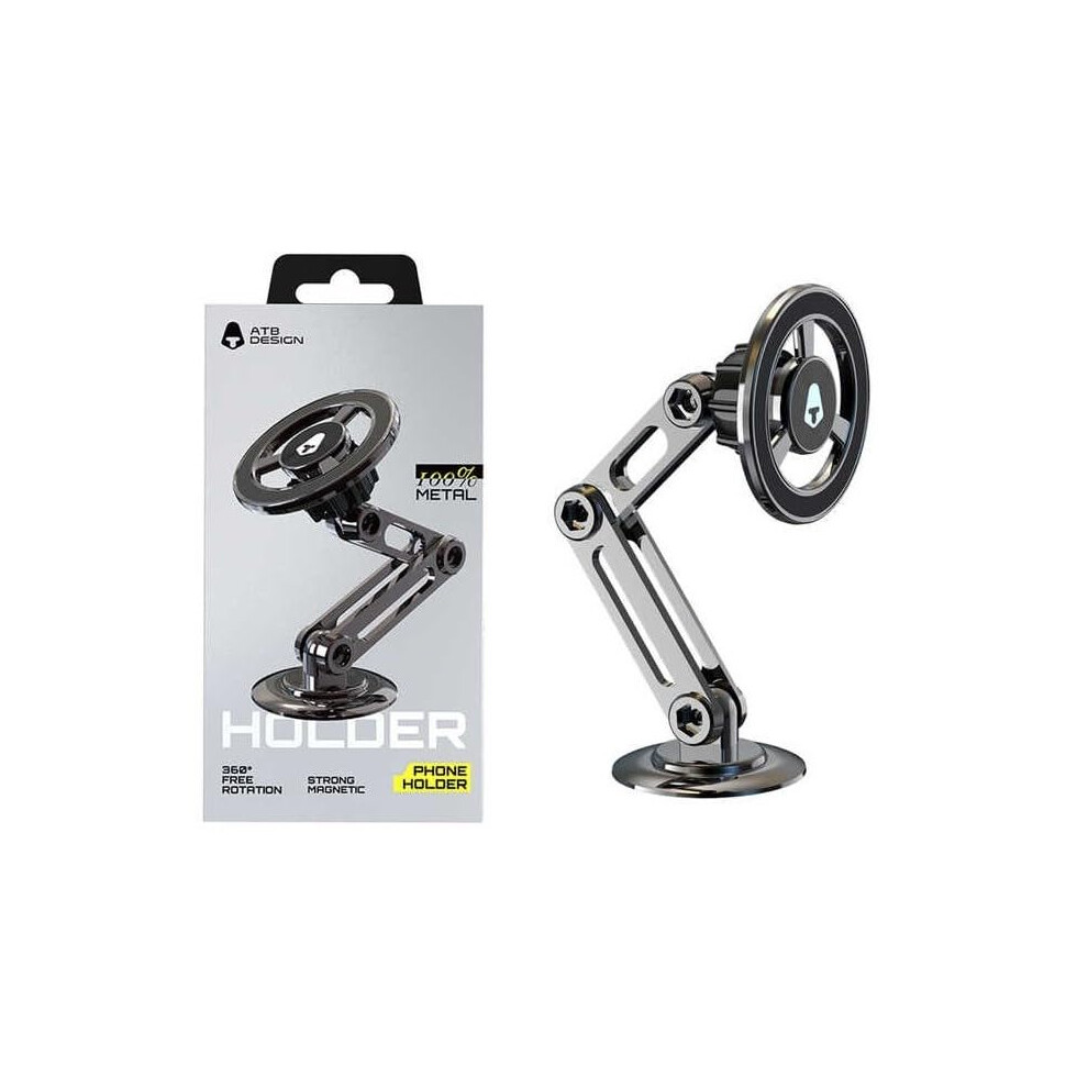Magnetic Car Phone Holder 360 Rotation With Strong Magnet For Dashboard And Smartphones 9455672284509