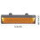 NICEXMAS Sykkelreflekser Plast 1 sett 1,97 x 0,79 x 0,59 tommer 2