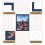 Navy Blue Wood Composite Picture Frame 8x10 6-Pack 6