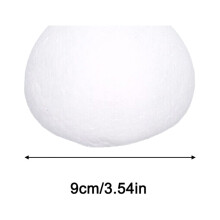 1PCS Polystyrene Foam Half Ball Hemisphere for DIY Crafts, Wedding & Party Decoration – Compatible with Standard Craft Supplies