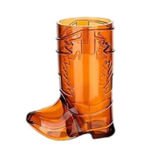 Glass&Bottle 2 | Western Cowboy Boot Shaped Shot Glasses Transparent Mini Cups For Cowboy Themed Party Drinks And Party Supplies
