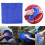 Blue Microfiber Cleaning Cloth 11.8 x 11.8 Inch Lint-Free 2
