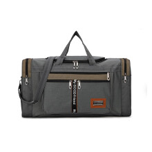 Large Capacity Travel Tote and Weekender Duffel Bag for Women and Men, Dark Grey Nylon Carry On
