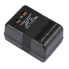 Compact Travel Voltage Converter 220V to 110V Step Down Adapter with CN Plug and Overheat Protection 70W