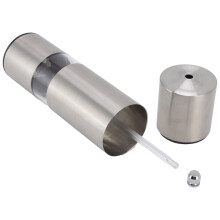 Stainless Steel Manual Pepper Grinder 259g Adjustable Coarseness Kitchen Cooking