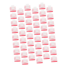 50pcs Self Adhesive Cable Clips with Strong Grip for Desk Cable Organizer and Wire Holder Home Office