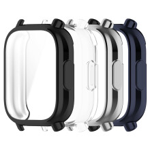 Screen Protector Case 4 Pack Shockproof TPU Full Coverage Metal Bumper for Redmi Watch 5 Active