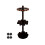 Effective 16 Section Fishing Rod Storage Easy Assembly-Black 1
