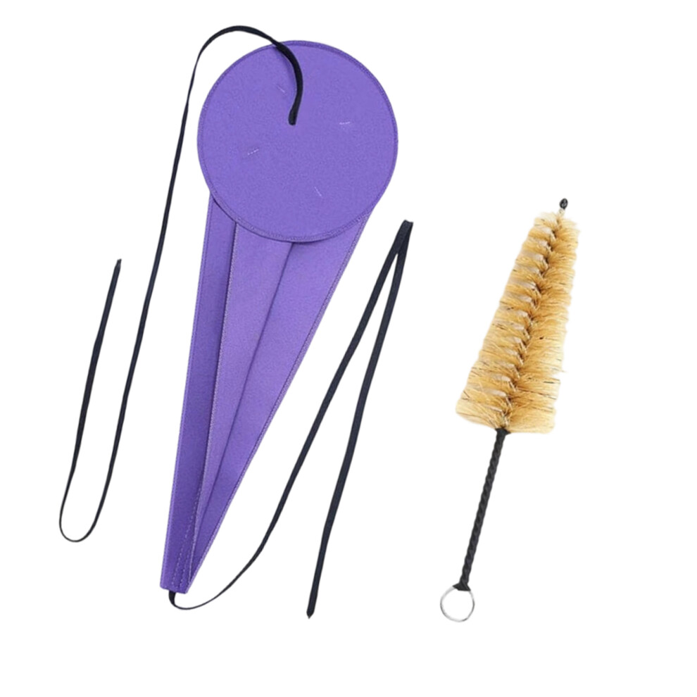 Sax Mouthpiece Cleaning Cloth Swab Rag Saxophone- Purple 7627001272361