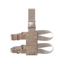 Hunting Leg Pack 1000D Nylon Thigh Bag with-Mud Color
