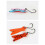10Pcs Trout Fishing Spoon Lures Sequins Baits Single Hook-M 7